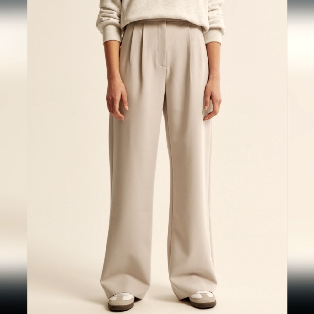Abercrombie Curve Love Sloane High Rise Pant Size 25/0s  Dark Taupe